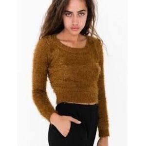 American Apparel crop sweater